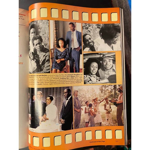 Ebony Magazine, November 1998, Oprah and Danny Cover Feature Story - Picture 13 of 16